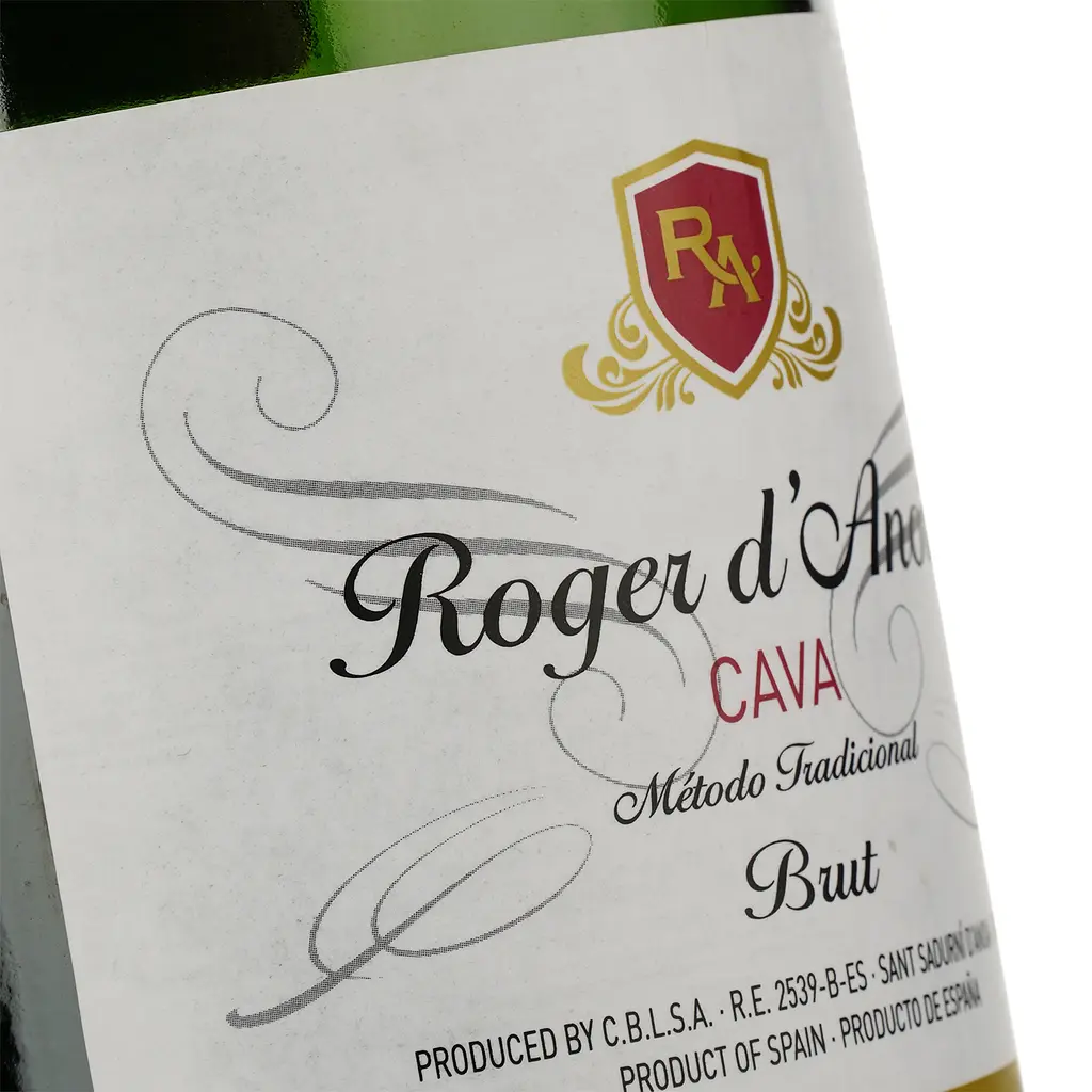 Ігристе вино Frexienet Roger D'Anoia Brut, біле, брют, 11,5%, 0,75 л - фото 3