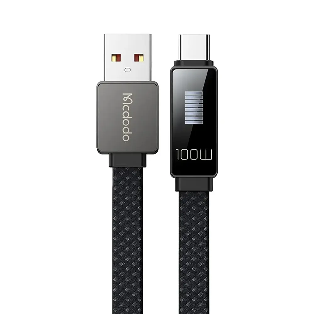 Кабель McDodo LED Display Type-C 6A Data Cable 1.2m Чорний
