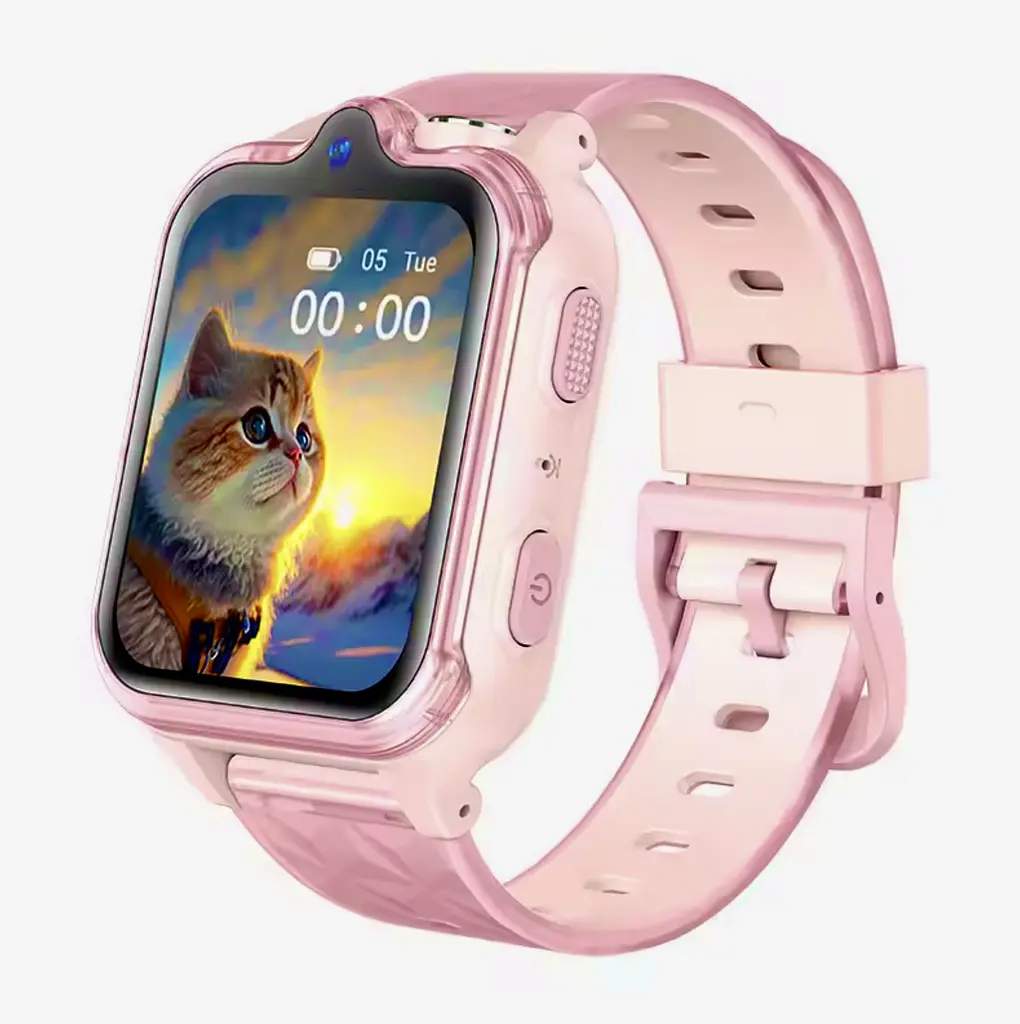Смарт-годинник для дітей Wonlex KT42 GPS 2Gb/16GB Pink (SBWKT42P)