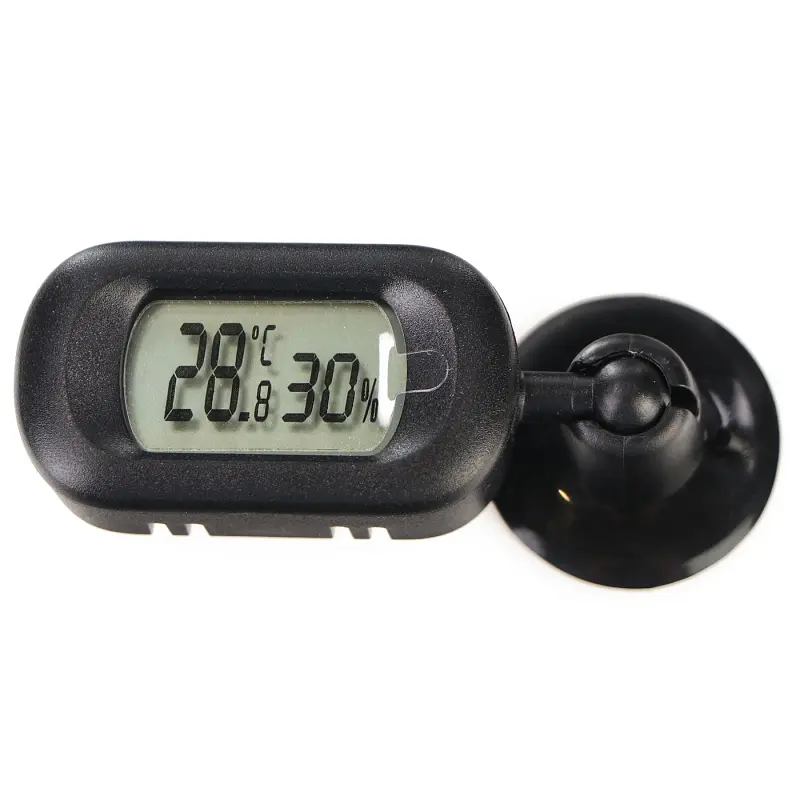 Цифровий міні гігрометр-термометр Repti-Zoo LCD MINI SH128 з присоскою - фото 4