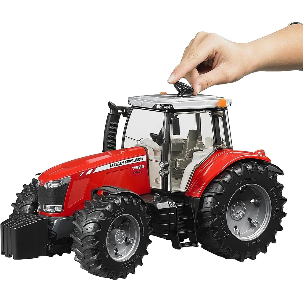 Игрушечная машинка Bruder Трактор Massey Ferguson 7624 1:16 (03046) - фото 3