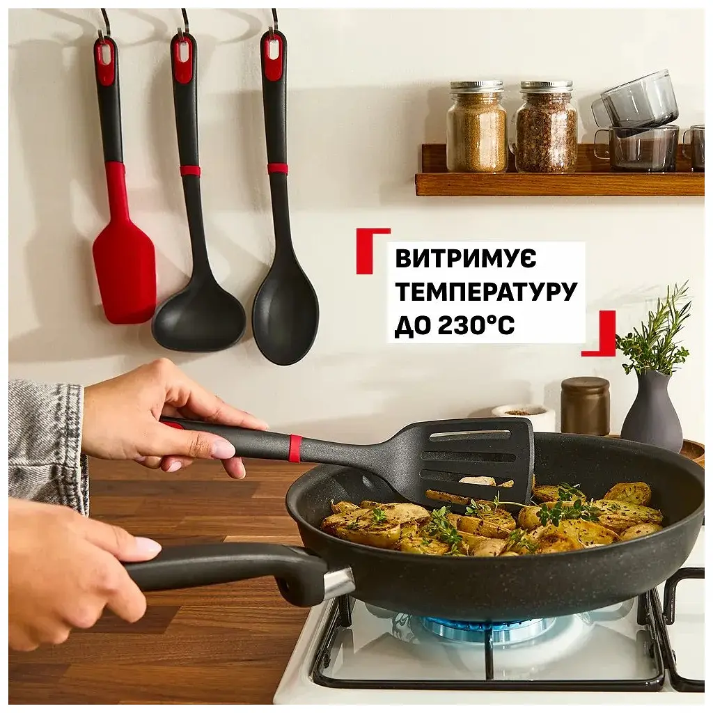 Ополоник Tefal Ingenio+ чорний-червоний (K1980434) - фото 3