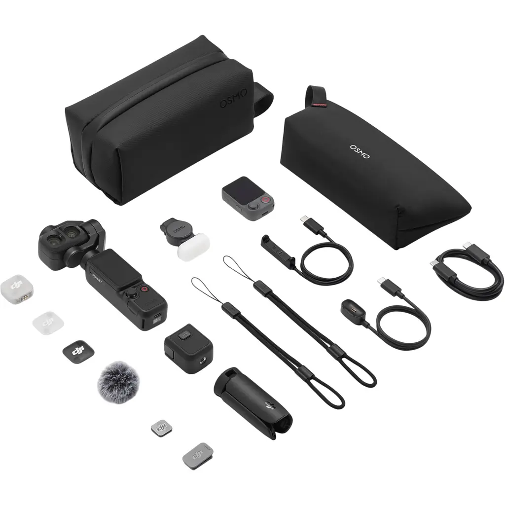 Екшн-камера DJI Osmo Pocket 4P Vlog Combo Black (CP.OS.00000659.01) [177193] - фото 5