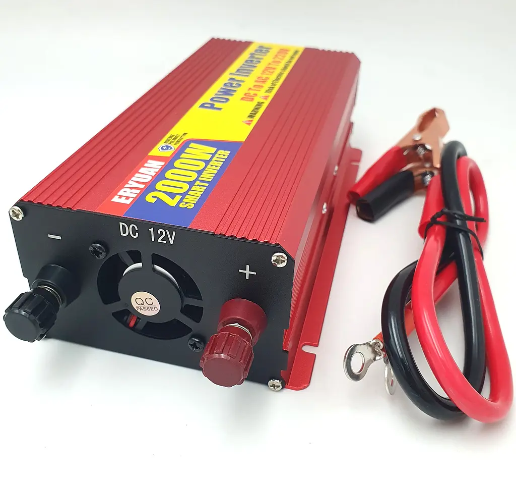 Автоінвертор 12 V-220 V перетворювач напруги з USB-портом 2000 W модифікована синусоїда Eryuan 12 V-220 V 2000 Вт - фото 3
