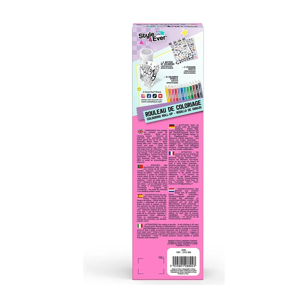 Набір для творчості Canal Toys DIY Style 4 Ever Скрапбукінг: Розмальовка (OFG288) - фото 2