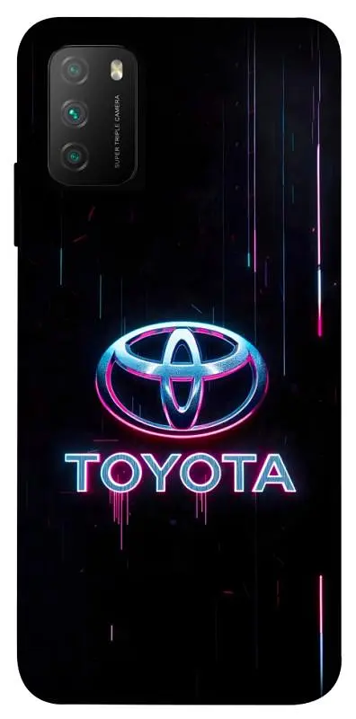 TPU чохол Demsky Neon motion для Xiaomi Poco M3