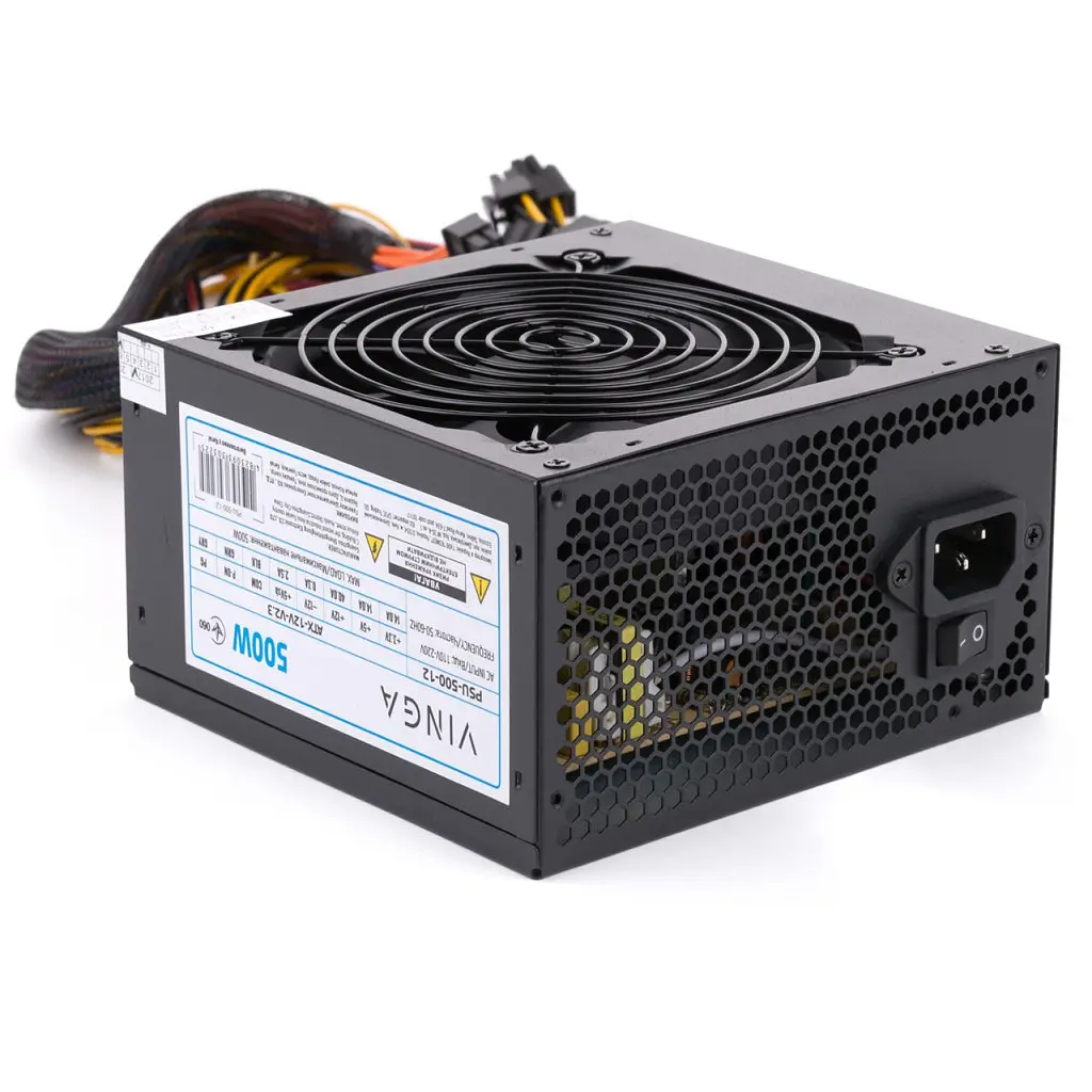 Блок живлення Vinga 500W ОЕМ (PSU-500-12) - фото 10