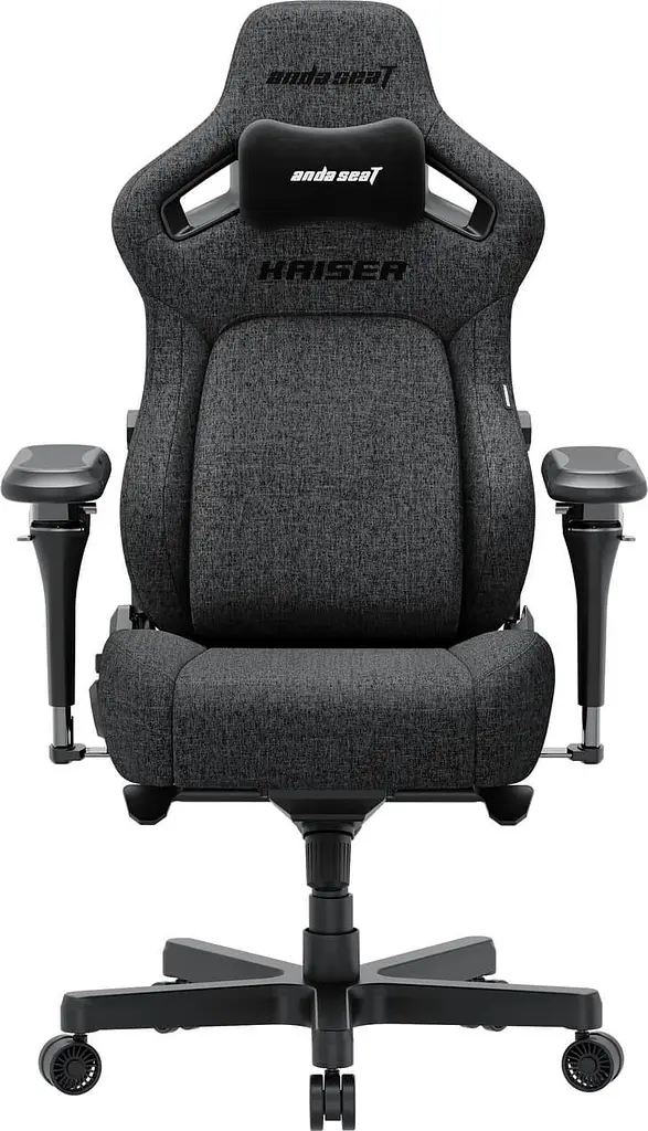 Ігрове крісло Anda Seat Kaiser 4 V2 Size XL Dark Gray Fabric (AD12YDDC-XLL-20-GB-CF-03) - фото 2