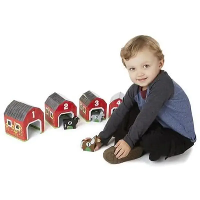 Розвиваюча іграшка Melissa&Doug Набір блоків з тваринами (MD12434) - фото 4