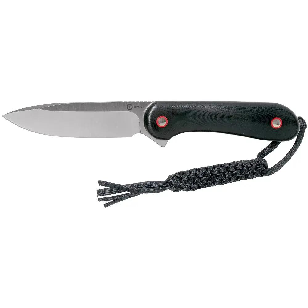 Ніж Civivi Elementum Leather Sheath Black