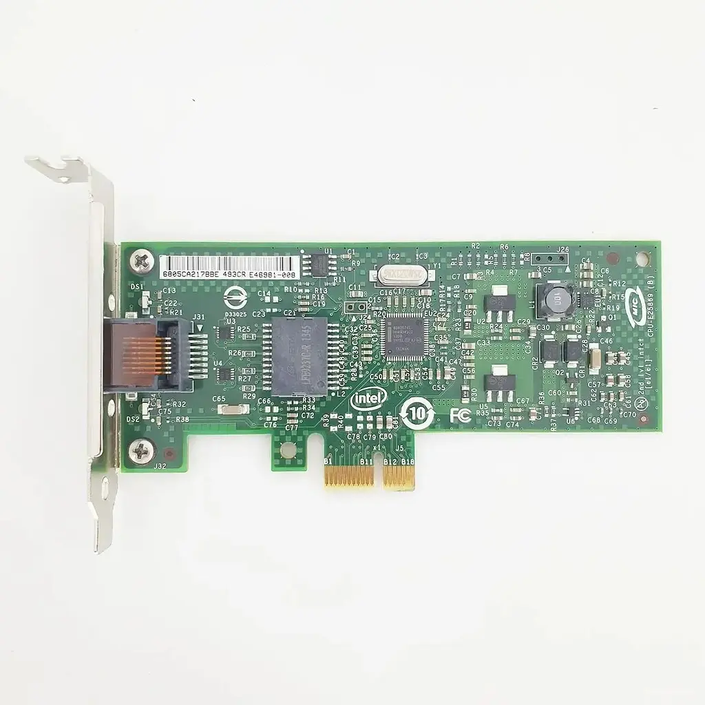 Сетевая карта INTEL Gigabit CT (Low profile) Б/У - фото 2