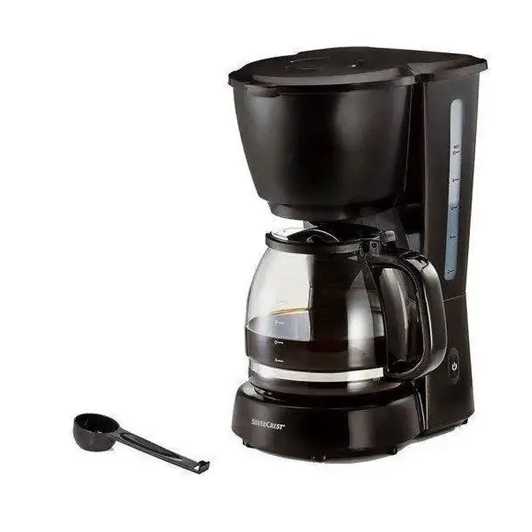 Кофеварка капельная Silver Crest SKMK 1000 A1 съемный резервуар немецкая 1.25 л 1000 Вт черная - фото 2