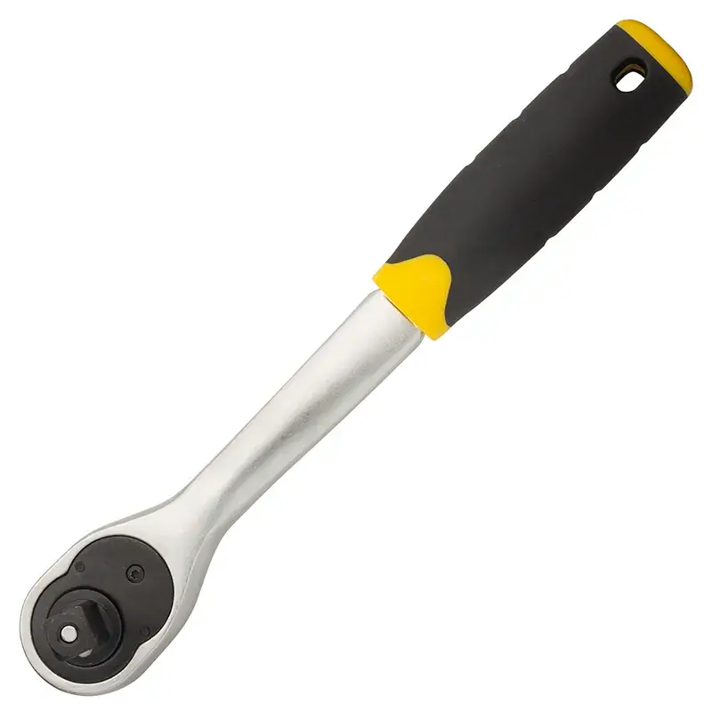 Тріскачка Sigma із вигнутою ручкою 1/2" 250мм 72T CrV (6050091) - фото 3