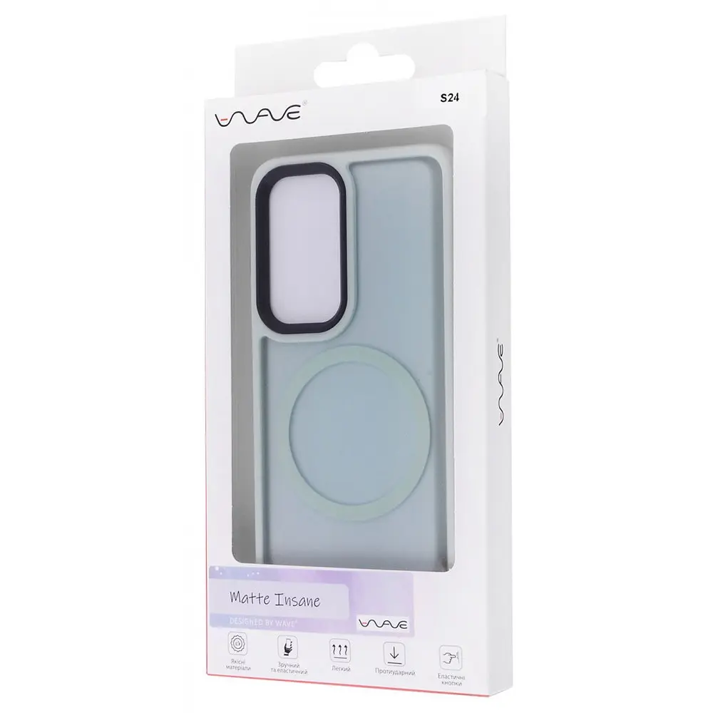 Чохол WAVE Matte Insane Case with Magnetic Ring Samsung Galaxy S24/S25 в асортименті - фото 2