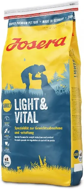 Сухий корм Josera Light & Vital Adult для малоактивних собак з куркою 12,5 кг