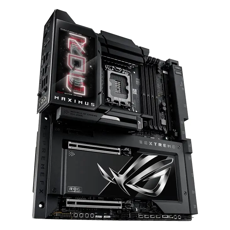 ASUS Материнська плата ROG MAXIMUS Z890 EXTREME s1851 Z890 4xDDR5 M.2 Thunderbolt HDMI Wi-Fi BT EATX - фото 3