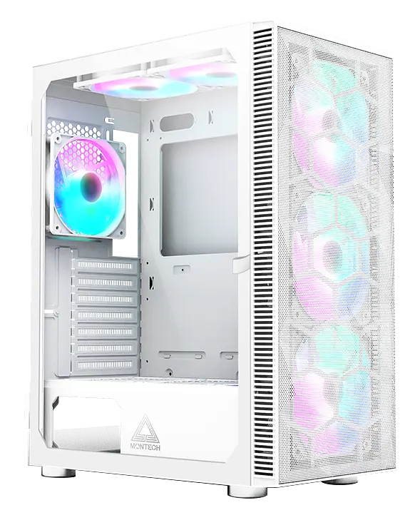 Корпус Montech X3 Mesh RGB White (3 MESH (W)) - фото 7