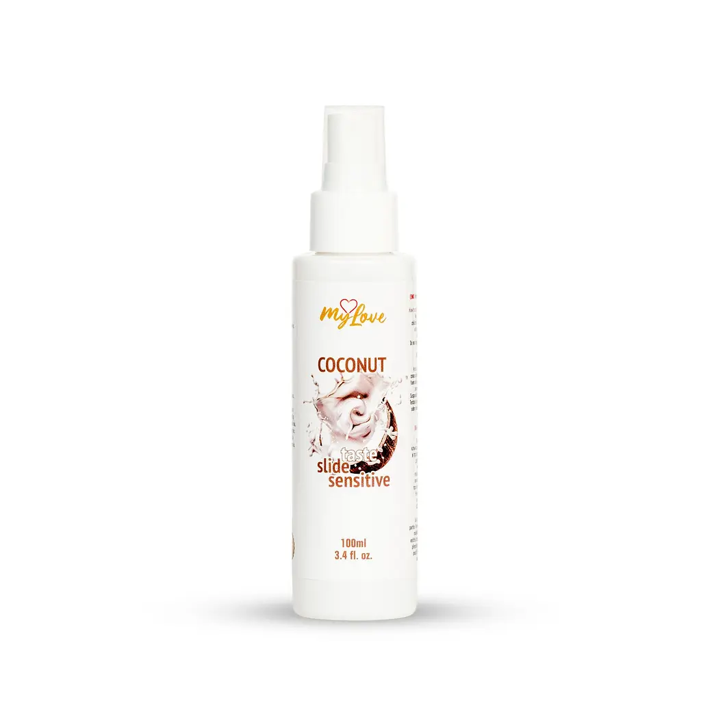 Лубрикант на водній основі MyLove Taste Slide Sensitive Coconut, 100 мл