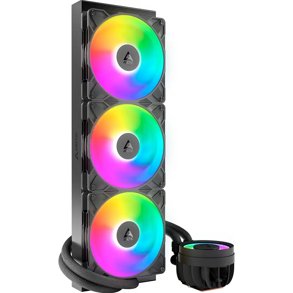СВО Arctic Liquid Freezer III Pro 420 A-RGB Black (ACFRE00185A) - фото 2