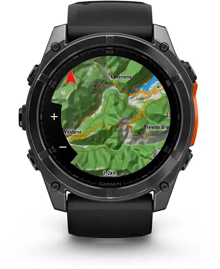 Смарт-годинник Garmin Fenix 8 51mm AMOLED Slate Gray with Black Silicone Band (010-02905-00) - фото 9