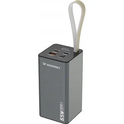 Батарея універсальна Wozinsky 30000mAh K65+ 65W 30000mAh 2*USB-C USB-A (5907769364457) - фото 2
