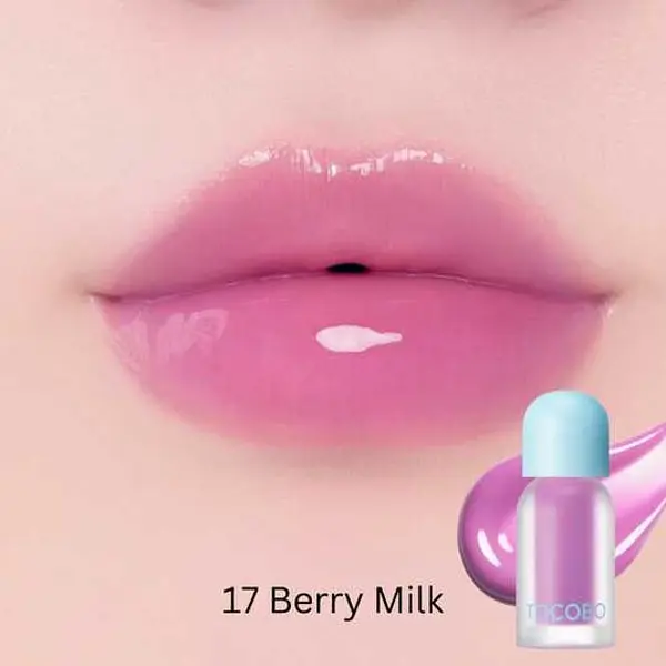 Олія блиск для губ Tocobo Juicy Berry Plumping Lip Oil - 17 Berry Milk 4 г (TOC068) - фото 3