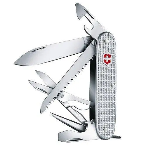 Ніж Victorinox Farmer X 93мм,10функ,ріфл.срібл - фото 5