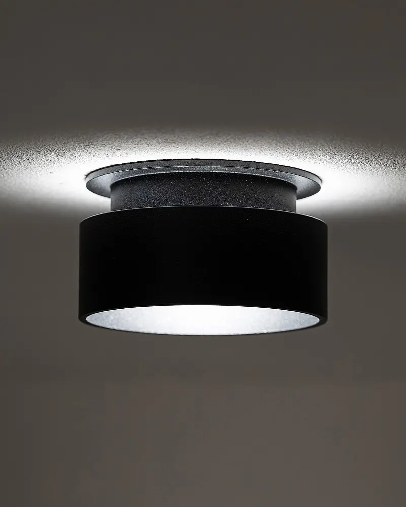 Точечный светильник врезной Nowodvorski 11348 Shine GU10 1x15W IP20 черный - фото 3
