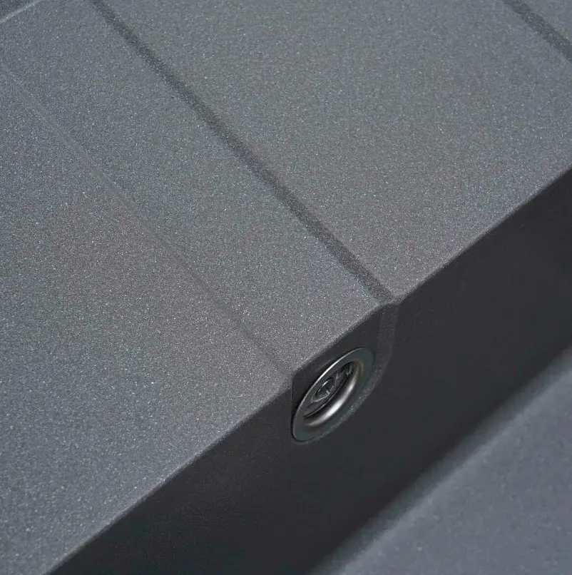 Кухонна мийка Platinum 5851 ARIA матова Сірий мусон (SP000033274) - фото 4