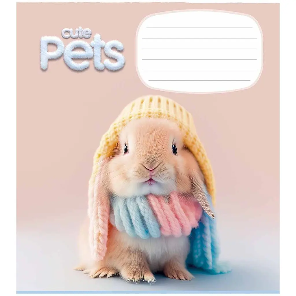 Зошит учнівський Школярик Cute pets, в клітинку, 12 аркушів, ВД-лак, 30 шт. (012-3253K) - фото 5