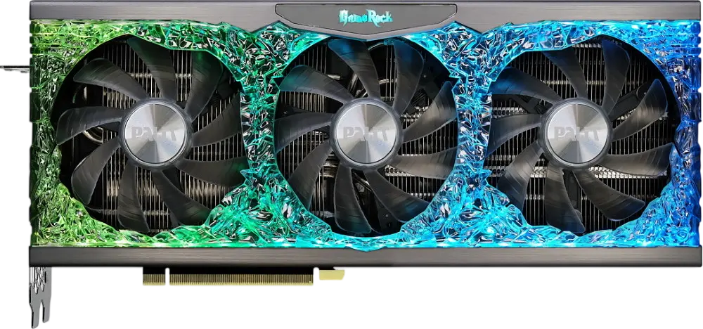 Відеокарта GeForce RTX 3070 8GB Palit GameRock (NE63070019P2-1040G) Б/В - фото 4