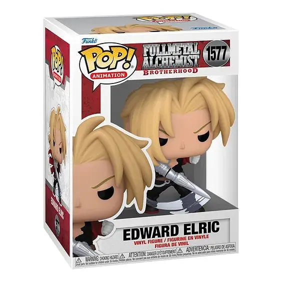 Фігурка Funko Pop Сталевий Алхімік Едвард Елрік Fullmetal Alchemist Edward Elric 10 см FP FA EE 1577 - фото 3