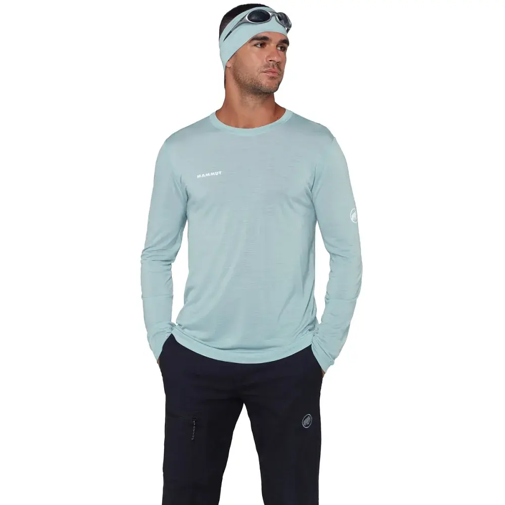 Лонгслів Mammut Tree Wool FL Longsleeve M L nebla - фото 2