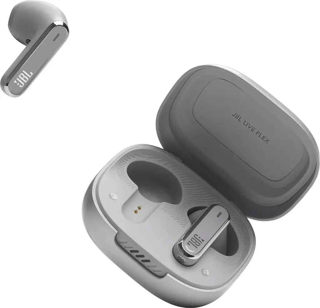 Навушники JBL Live Flex Silver (JBLLIVEFLEXSVR) [84001] - фото 3