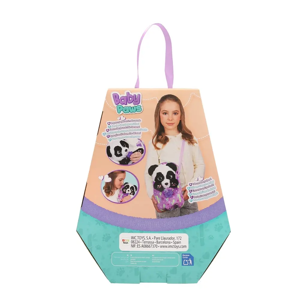 Інтерактивна іграшка Baby Paws W3 - Малюк Панда (927667IM) - фото 3