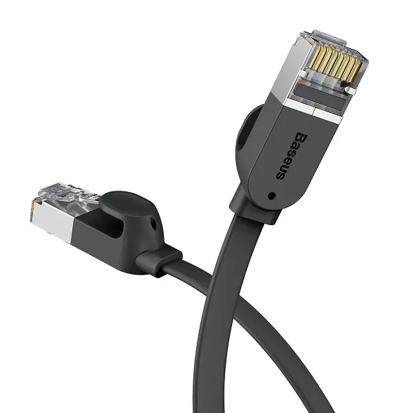 Патч-корд (сетевой кабель) Baseus high Speed ​​Six types of RJ45 0.5м PCWL-A01 Black - фото 2