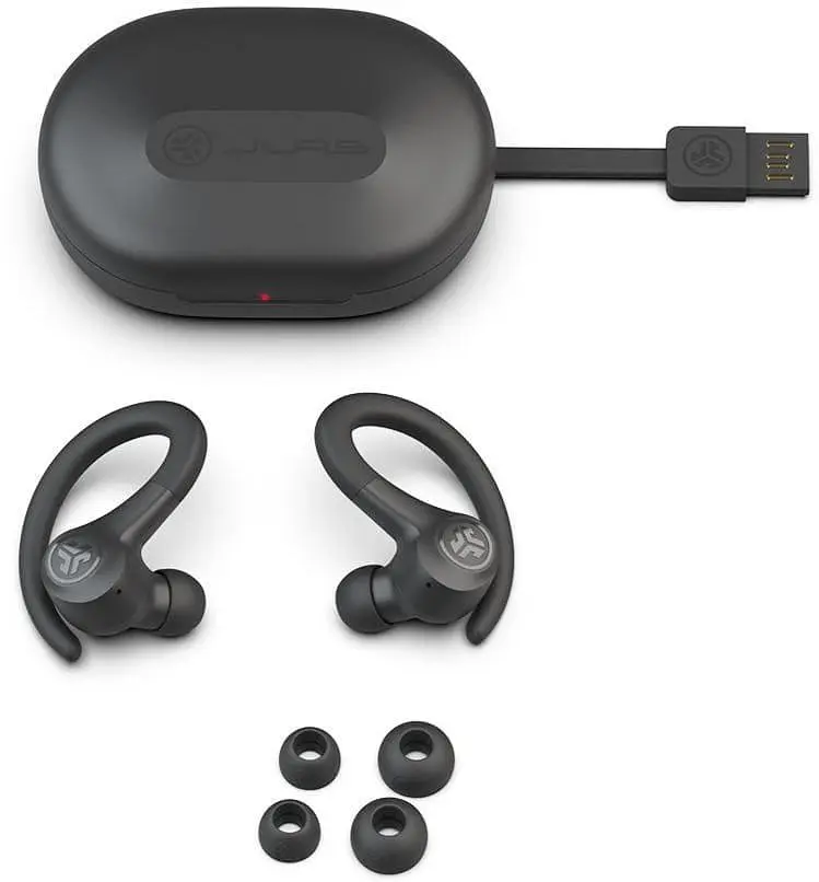 Навушники TWS JLAB Go Air Sport Graphite (IEUEBGAIRSPRTRBLK124) - фото 6
