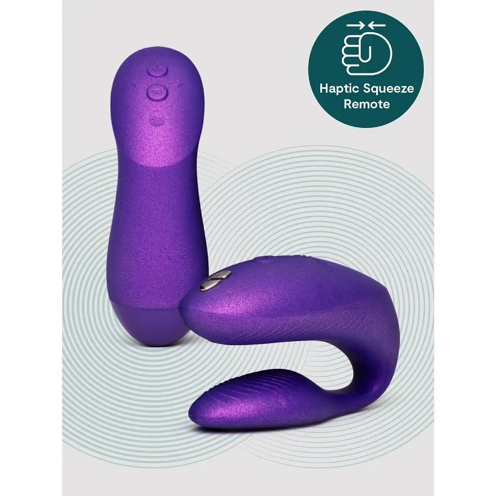 Вібратор We-Vibe Chorus Pro Cosmic Purple для пар зі смарт-управлінням - фото 14