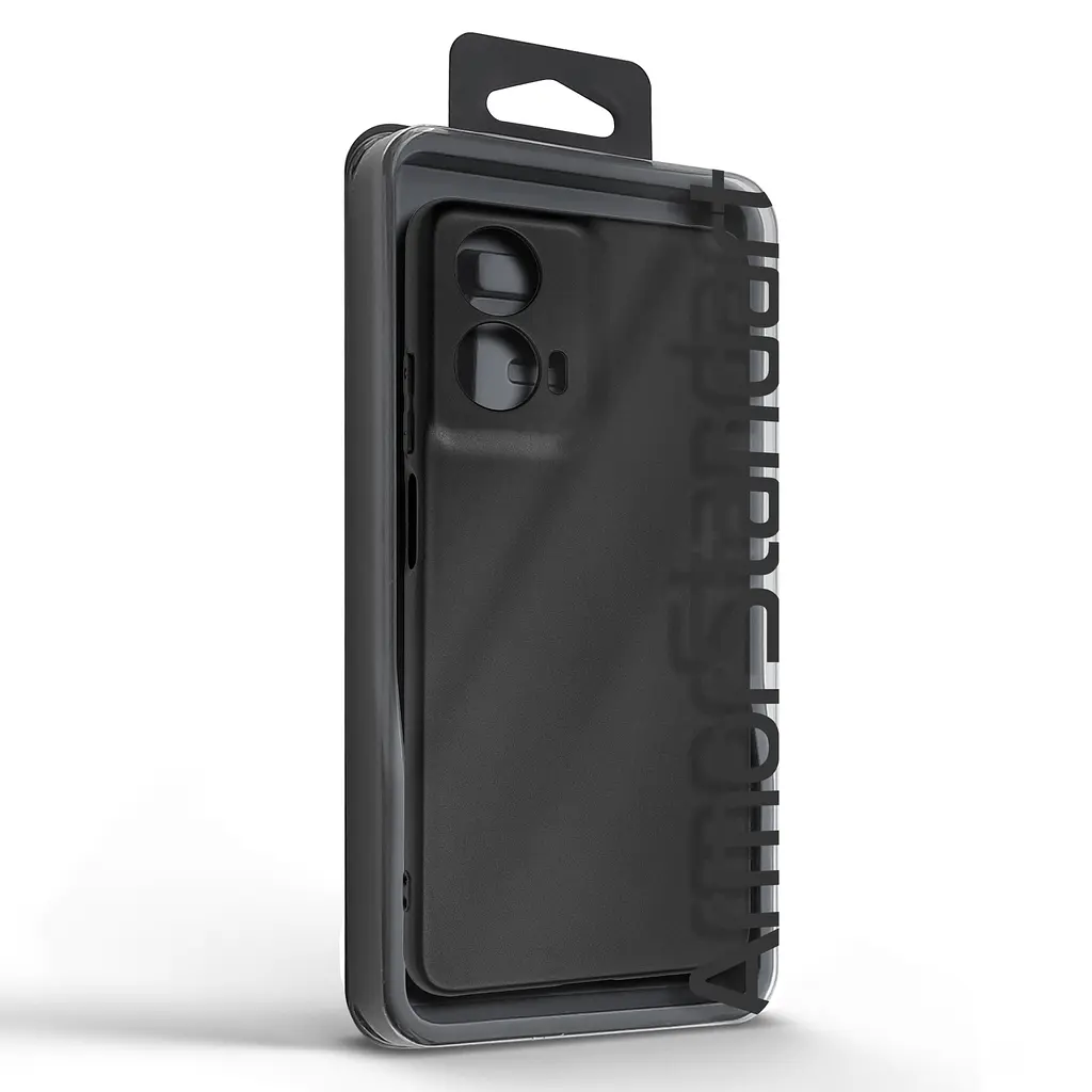 Чехол-накладка для смартфона Motorola G24, противоударный, силиконовый, термополиуретановый (ТПУ), с защитой камеры и корпуса, черный, защита всего корпуса, ArmorStandart (ARM74310) - фото 5