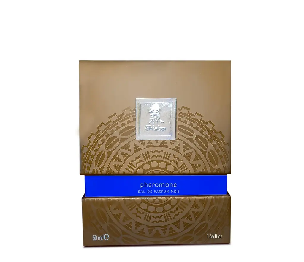 Духи з феромонами для чоловіків Hot Shiatsu Pheromon Fragrance Man Darkblue, 50 мл - фото 6