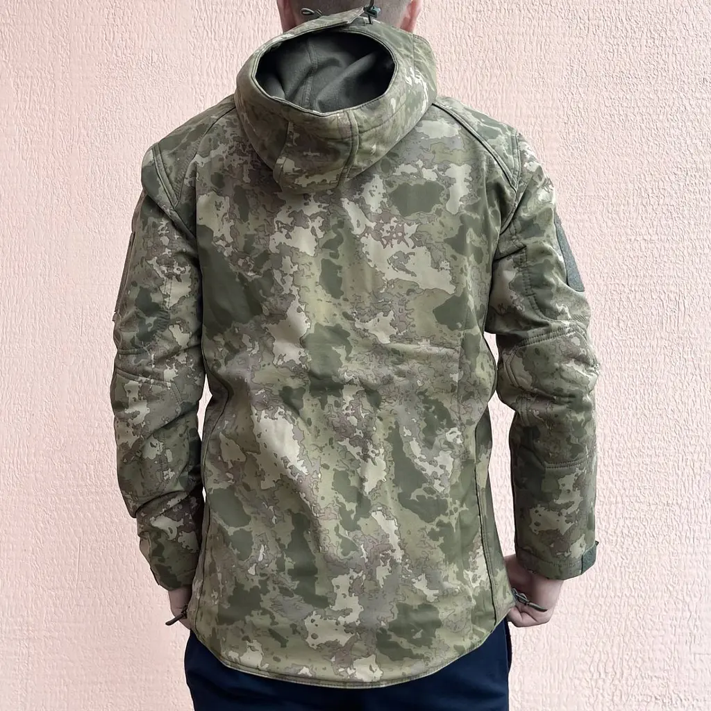 Куртка чоловіча тактична Мультикам Combat Туреччина Софтшел Soft-Shell ЗСУ 8067 S - фото 4