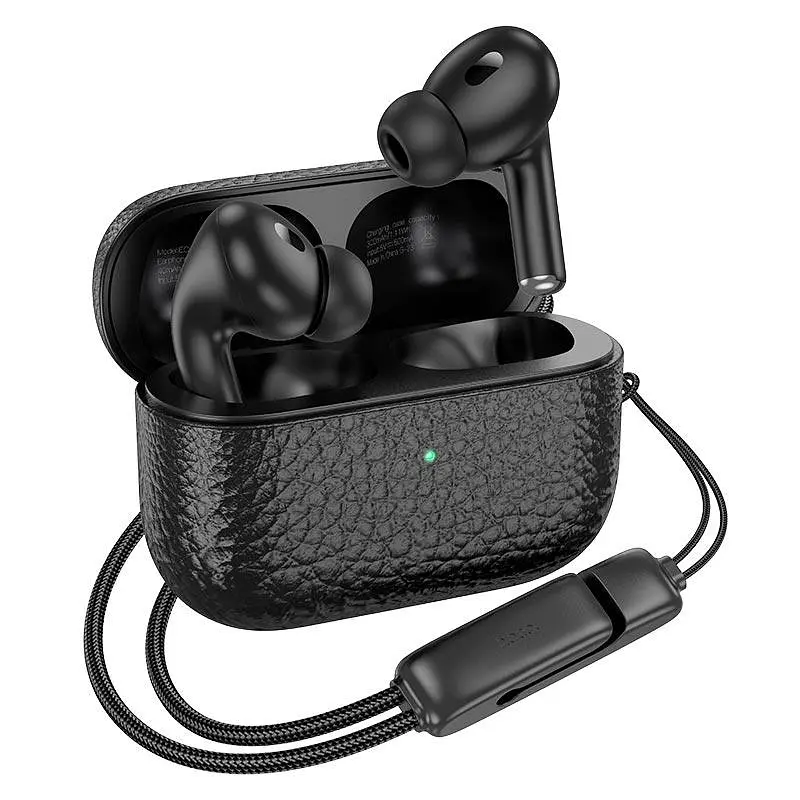 Наушники беспроводные Hoco EQ9 Plus Duke true wireless ANC Noise Reduction черные - фото 2