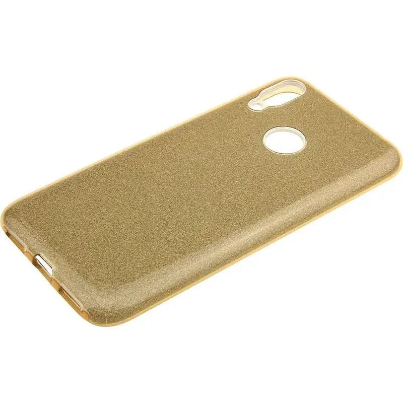Чехол-накладка Toto TPU Shine Case HuAwei Y7 2019 Gold - фото 4