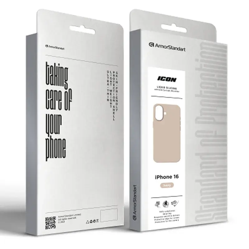 Чохол до мобільного телефона Armorstandart ICON2 Case Apple iPhone 16 Ivory (ARM79625) - фото 2