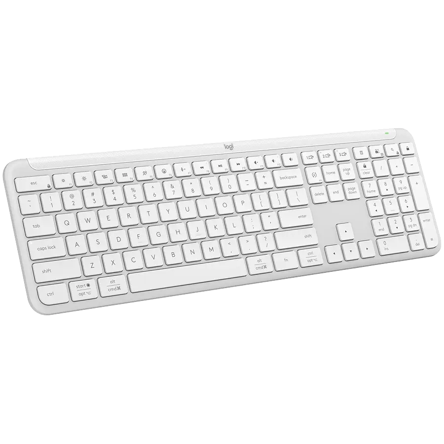 Клавіатура Logitech Signature Slim Wireless K950 Off Білий (920-012466) - фото 3