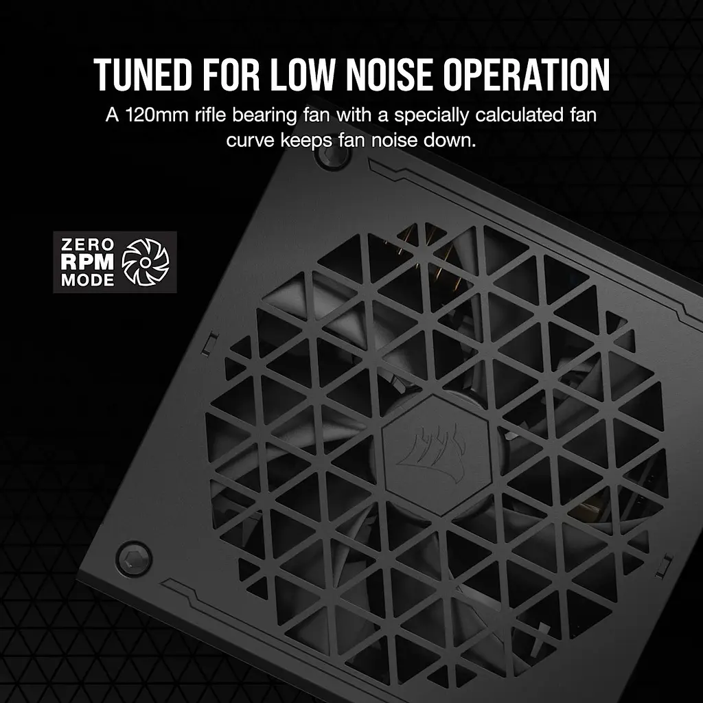 Блок живлення Corsair RM1200e PCIE5 1200W (CP-9020258-EU) - фото 7