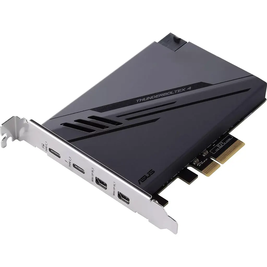 Плата-адаптер PCIe ASUS ThunderboltEX 4 USB Type-C PCIe 3.0 X4 Expansion Card - фото 2