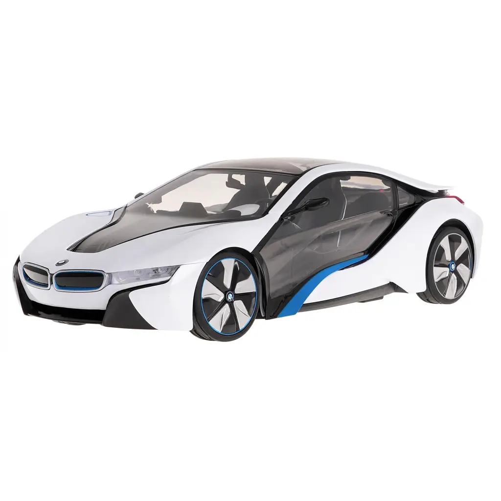 Машинка RASTAR BMW I8 R/C 1:14 белый 49600 - фото 4
