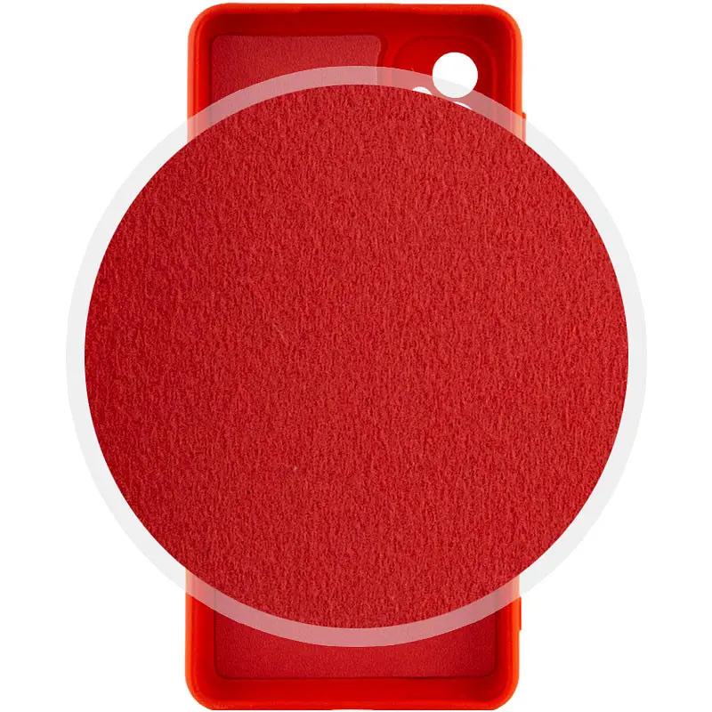 Чохол Silicone Cover Lakshmi Full Camera (A) для Samsung Galaxy M14 5G Червоний / Red - фото 3