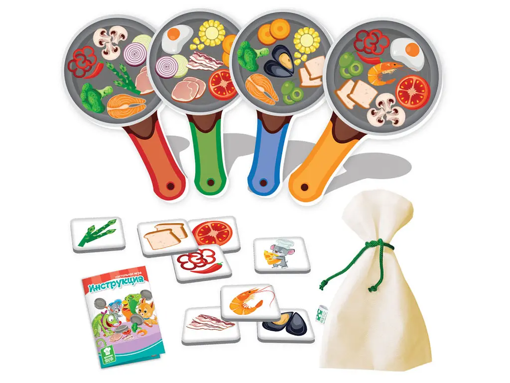 Гра на скорость, Сковородки, Vladi Toys, VT2309-01 - фото 2